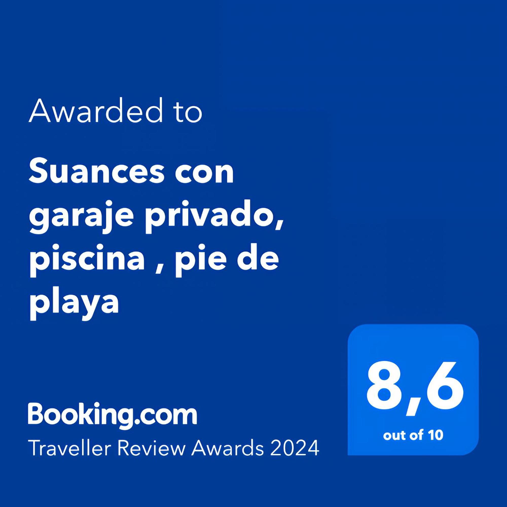 Ferienwohnung Suances Con Garaje Privado, Piscina , Pie De Playa Exterior foto